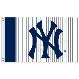 Benutzerdefinierte hoch-Ende mlb New York yankees 3'x5 'Polyester Flaggen ny