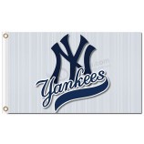 Benutzerdefinierte hoch-Ende mlb New York yankees 3'x5 'Polyesterfahnen