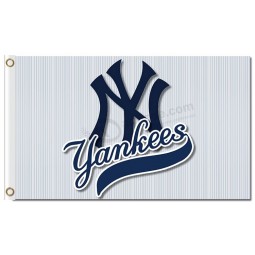 Benutzerdefinierte hoch-Ende mlb New York yankees 3'x5 'Polyesterfahnen