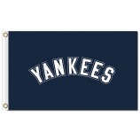 Benutzerdefinierte hoch-Ende mlb New York Yankees 3'x5 'Polyester Fahnen Yankees