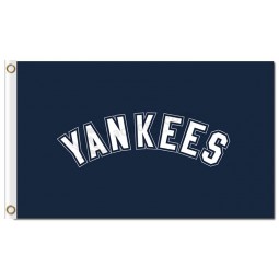 Benutzerdefinierte hoch-Ende mlb New York Yankees 3'x5 'Polyester Fahnen Yankees