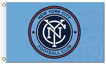定制高-End mlb new york yankees 3'x5'聚酯旗帜ny城市足球俱乐部