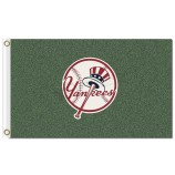 Benutzerdefinierte hoch-Ende mlb New York yankees 3'x5 'Polyester Flaggen Logo