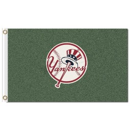 Benutzerdefinierte hoch-Ende mlb New York yankees 3'x5 'Polyester Flaggen Logo