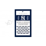 Benutzerdefinierte hoch-Ende mlb New York Yankees 3'x5 'Polyester Flaggen Welt Serie