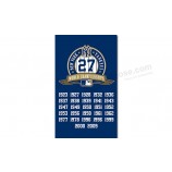 Custom high-end MLB NEW York Yankees 3'x5' polyester flags world champions