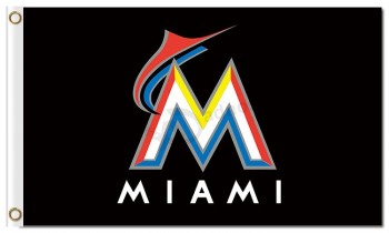 MLB Miami Marlins 3'x5' polyester flags