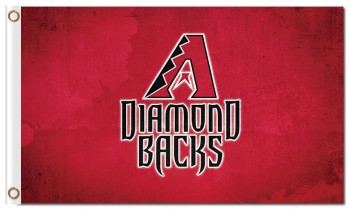MLB Arizona Diamondbacks 3'x5 'Polyesterflaggen