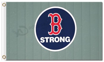Mlb boston red sox 3'x5 'bandiere in poliestere forti