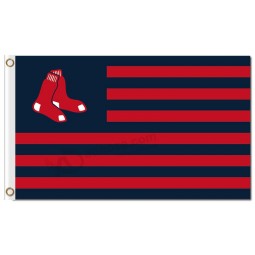 MLB Boston Red sox 3'x5' polyester flags stripes