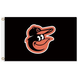 Mlb baltimore orioles 3'x5 'Polyester Flaggen kleine Logo