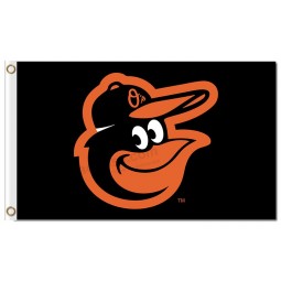 MLB Baltimore Orioles 3'x5 'Polyester kennzeichnet großes Logo