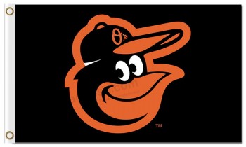 MLB Baltimore Orioles 3'x5' polyester flags big logo