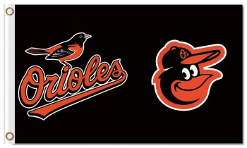 Mlb baltimore orioles 3'x5'聚酯旗帜标志