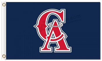Aangepaste hoogte-End MLB Los Angeles Angels of Anaheim vlaggen ca