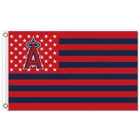 Custom cheap MLB Los Angeles Angels of Anaheim flags stars stripes