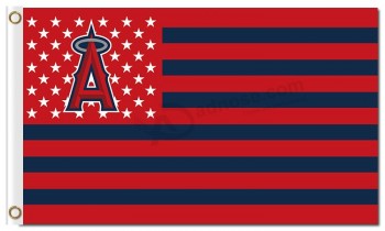 Custom cheap MLB Los Angeles Angels of Anaheim flags stars stripes