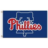 Custom cheap MLB Philadelphia Phillies 3'X5' polyester flags logo