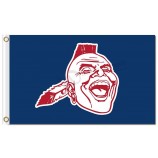 Benutzerdefinierte billige MLB Atlanta Braves 3'x5 'Polyester Flaggen Logo