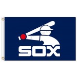 Wholesale custom cheap MLB Chicago White Sox 3'X5' polyester flags