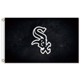 Wholesale custom high-end MLB Chicago White Sox 3'X5' polyester flags logo