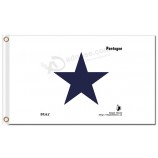 Großhandel benutzerdefinierte hoch-Ende mlb Houston Astros 3'x5 'Polyester Fahnen Stern Pentagon