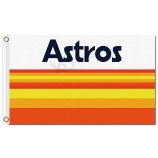 Großhandel benutzerdefinierte hoch-Ende MLB Houston Astros 3'x5 'Polyester Fahnen Astros