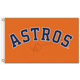 Großhandel benutzerdefinierte hoch-Ende MLB Houston Astros 3'x5 'Polyester Fahnen Astros