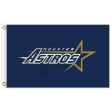 Mlb houston astros 3'x5 'полиэфирные флаги имени команды и звезды