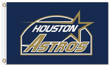 Mlb houston astros 3'x5'聚酯旗帜队名和明星