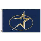 MLB Houston Astros 3'x5 'Polyester Fahnen Stern