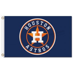 Mlb houston astros 3'x5'聚酯旗帜蓝色横幅