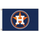 MLB Houston Astros 3'x5 'Polyesterfahnen