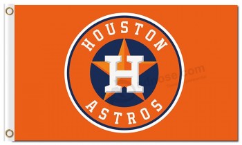 Mlb houston astros 3'x5'聚酯旗帜标志