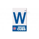 Großhandel benutzerdefinierte billig mlb chicago cubs 3'x5 'polyester fahne w