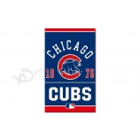 Großhandel benutzerdefinierte billig mlb chicago cubs 3'x5 'polyester flagge chicago 1876