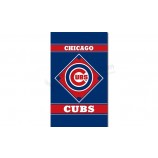 Mlb chicago cubs 3'x5 'Polyester Flagge vertikale Banner