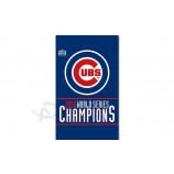 Mlb chicago cubs 3'x5 'Polyester Flagge 2016 Champions