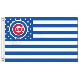 Mlb chicago cubs 3'x5 'Polyester Flagge Sternen und Streifen