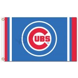 Mlb chicago cubs 3'x5 'Polyester Flagge blaue Fahnen