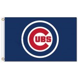MLB Chicago Cubs 3'x5' polyester flag logo