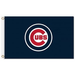 Mlb chicago cubs 3'x5 'polyester vlaglogo