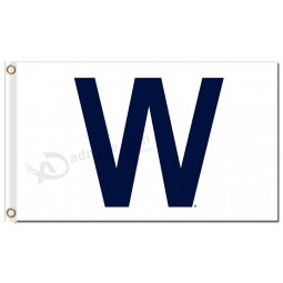 MLB Chicago Cubs 3'x5' polyester flag Capital W