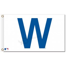 Mlb chicago cubs 3'x5 'bandeira de poliéster capital w