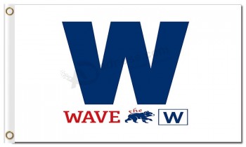 Mlb chicago cubs 3'x5'聚酯旗挥动w