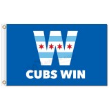 Mlb chicago cubs 3'x5 'Polyester Flagge Jungen gewinnen