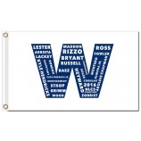 Mlb chicago cubs 3'x5 'Polyester Flagge Hauptstadt w