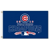 Mlb chicago cubs 3'x5 'polyester fahne weltmeisterschaft