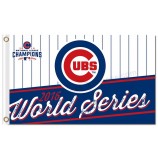 Mlb chicago cubs 3'x5 'polyester flagge ubs welt serie