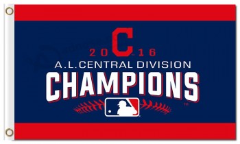 Mlb chicago cubs 3'x5 '폴리 에스테르 깃발 2016 년 세계 시리즈